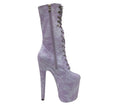 Load image into Gallery viewer, ADORE PURPLE 8 Inch Heels
