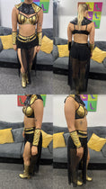 Load image into Gallery viewer, Cleopatra - Gold Boots
