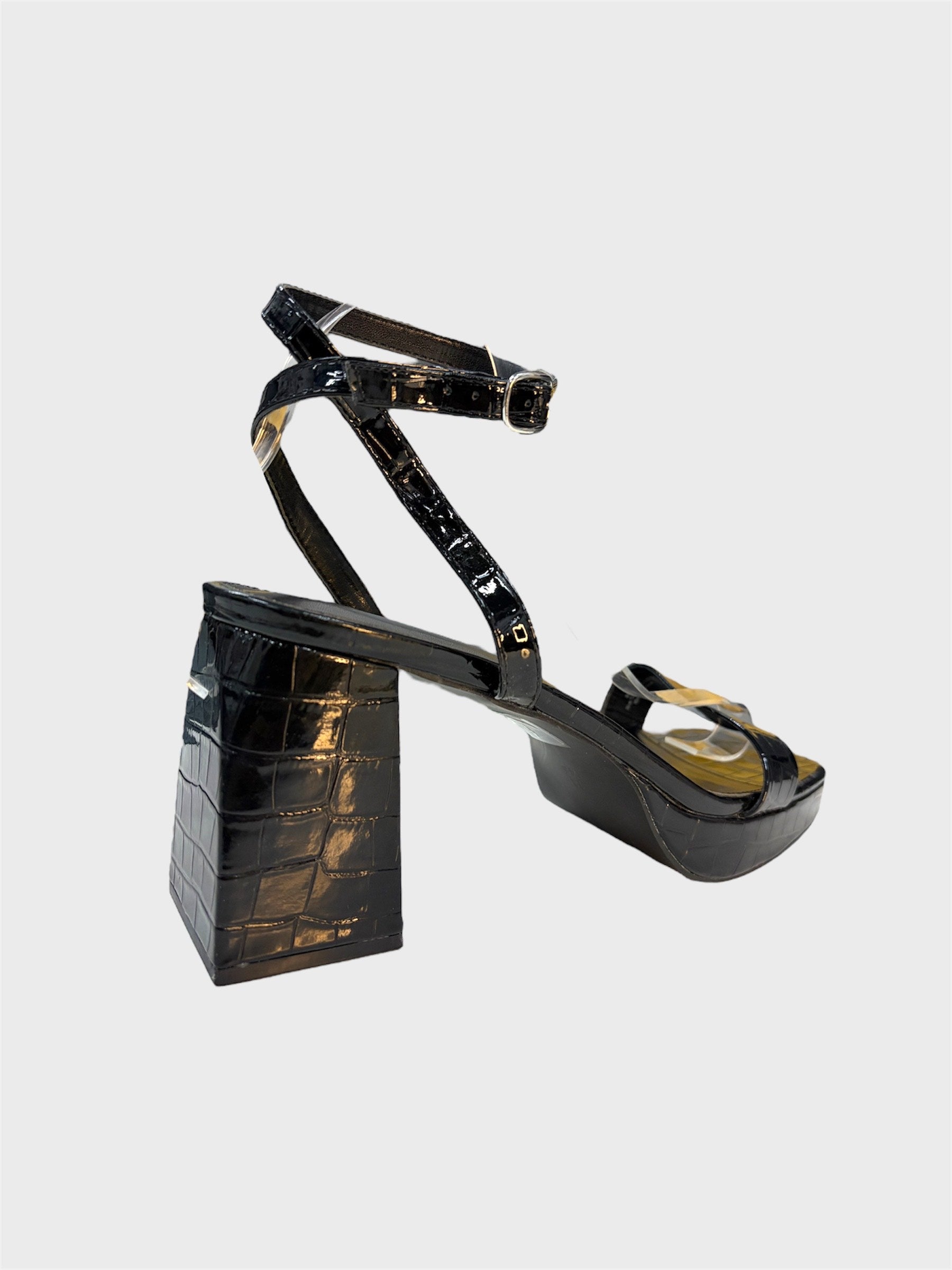 UK 13 ANKLE STRAP OPEN TOE