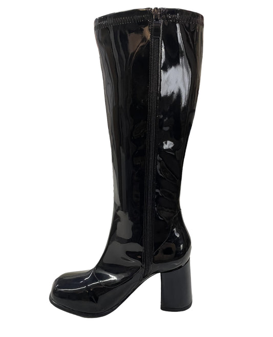 GoGo Boots Black Patent