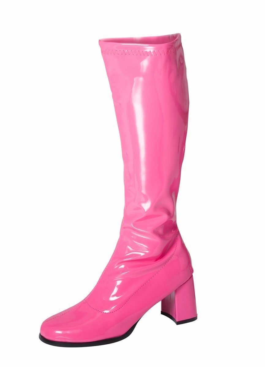 GoGo Boots Fuchsia Patent (Hot Pink)