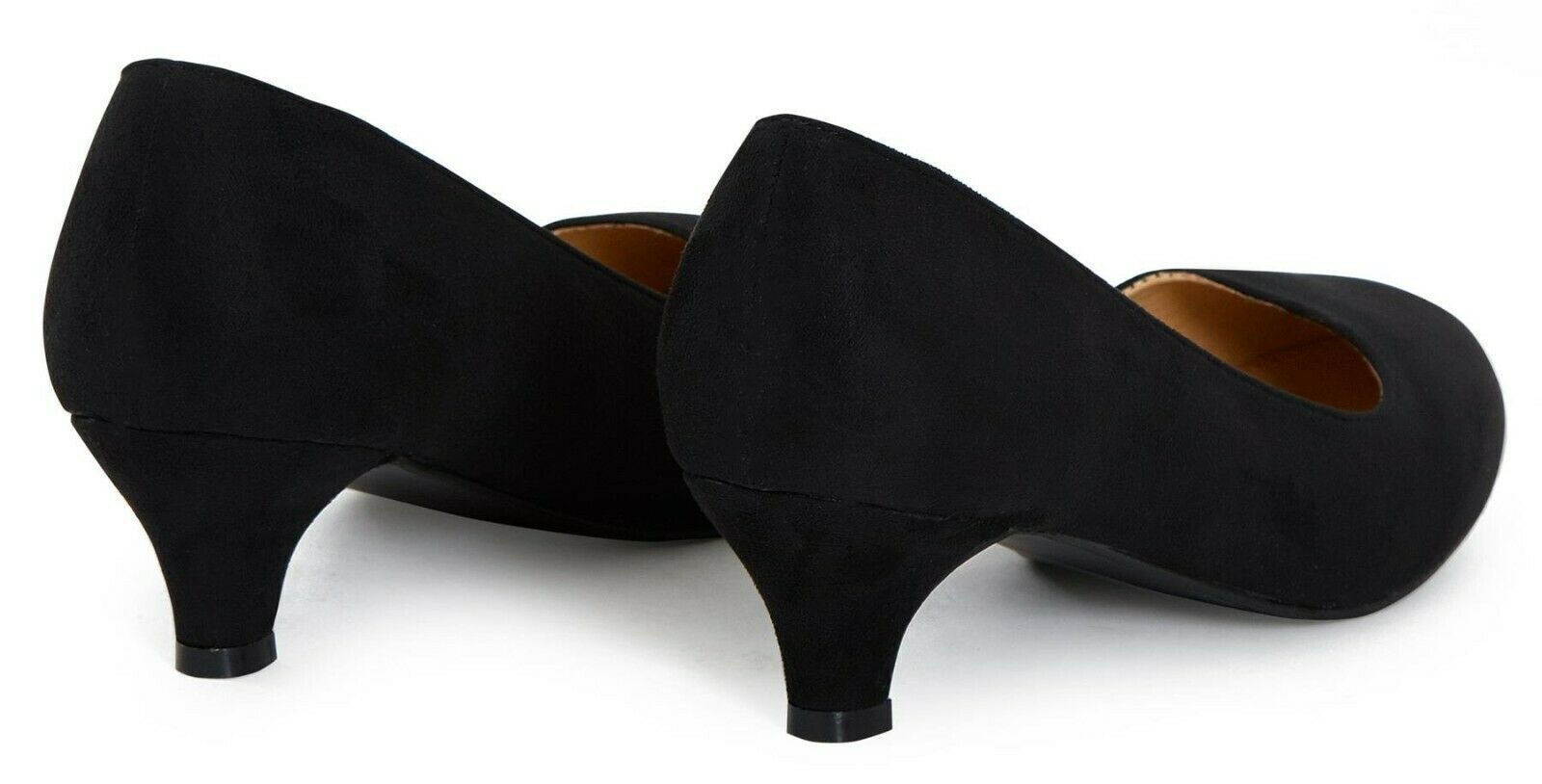 Black low cheap heel shoes uk