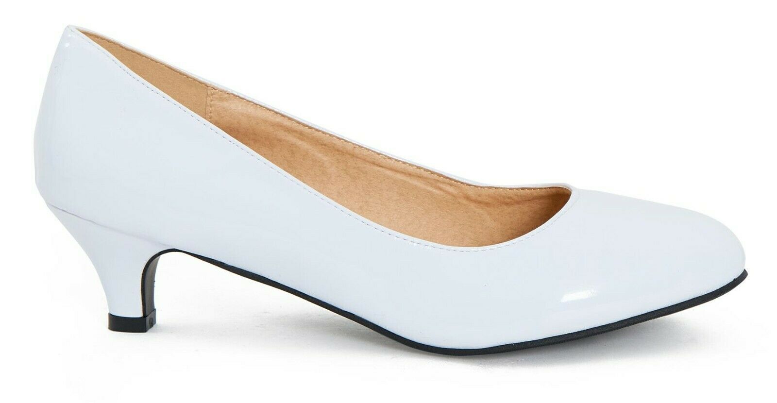 White kitten 2024 heel pumps